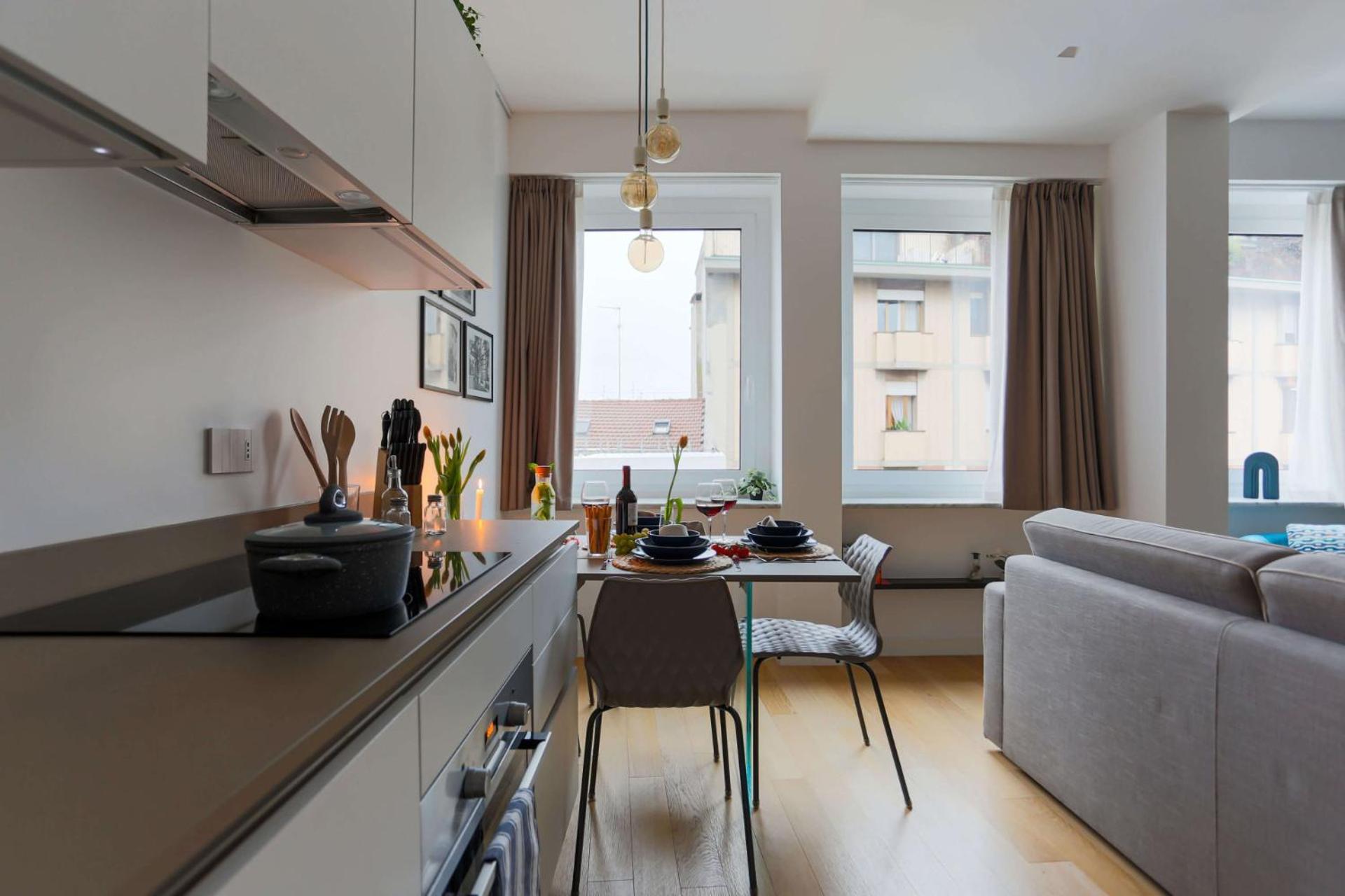 Apartment The Rent - Modern Bright In The Heart Of Mailand